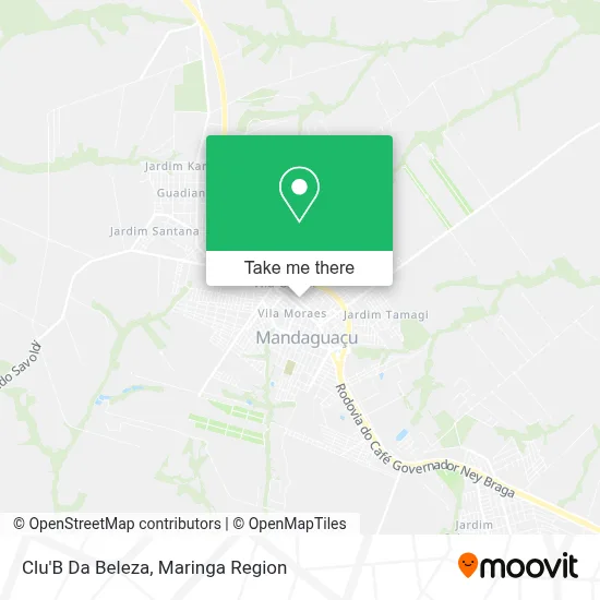 Clu'B Da Beleza map