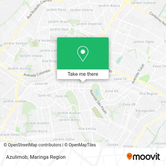Azulimob map