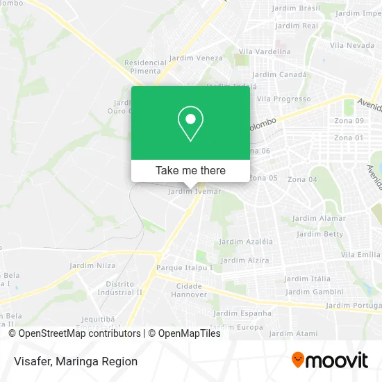 Visafer map