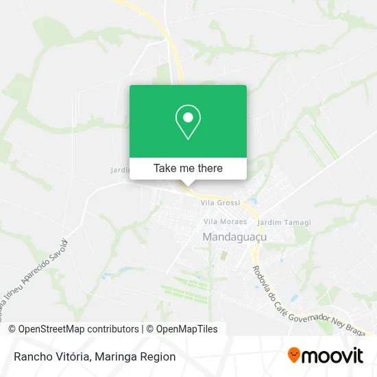 Rancho Vitória map