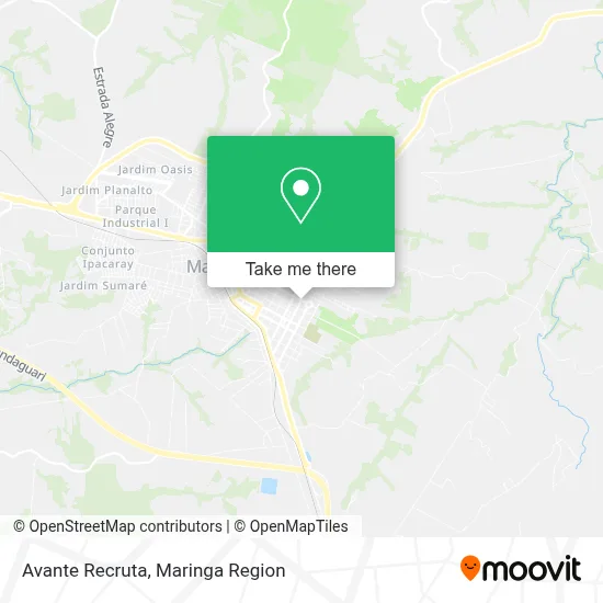 Avante Recruta map