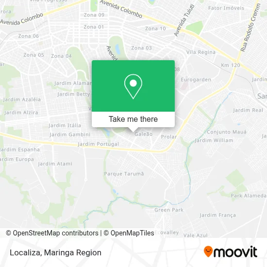 Localiza map