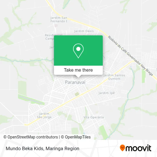 Mundo Beka Kids map