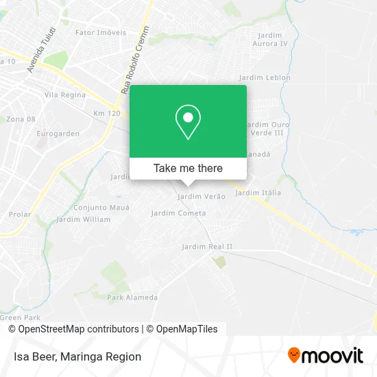 Isa Beer map