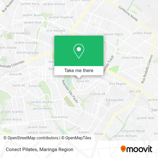 Conect Pilates map