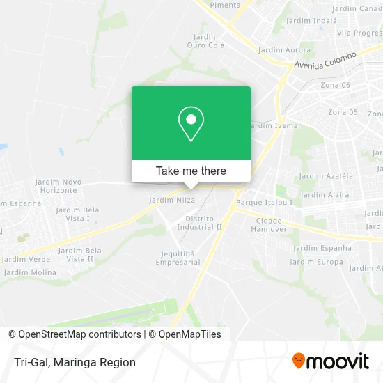 Tri-Gal map