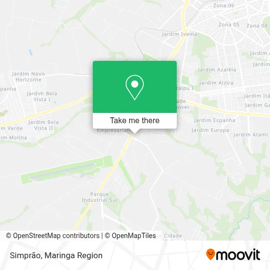 Simprão map