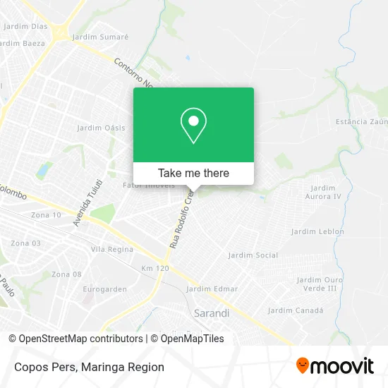 Copos Pers map