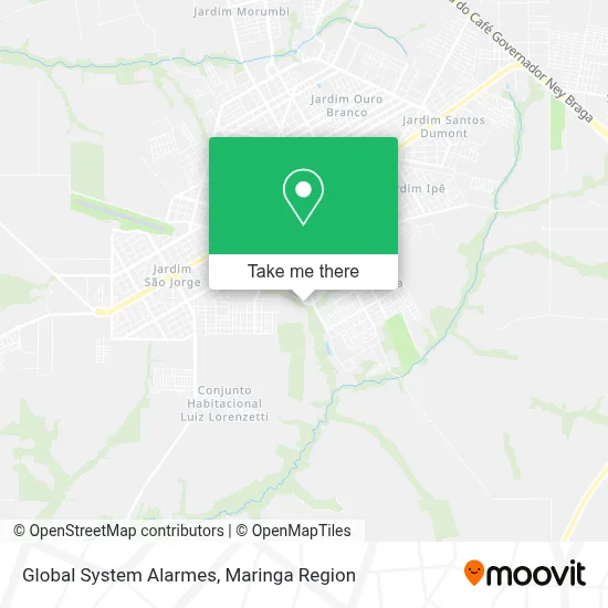 Global System Alarmes map