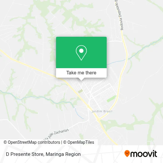D Presente Store map