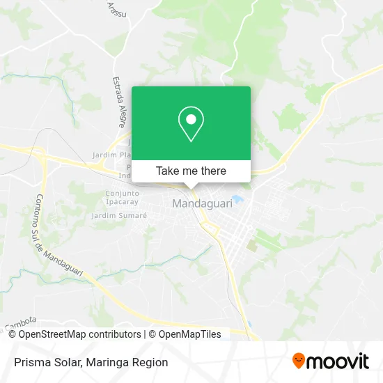 Prisma Solar map