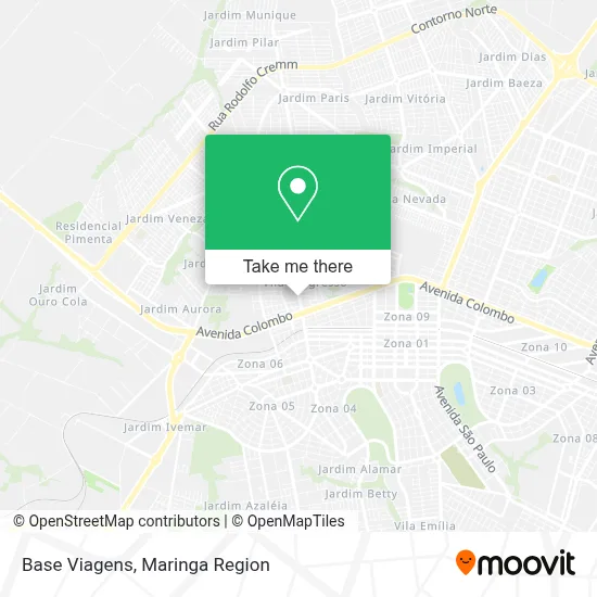 Base Viagens map