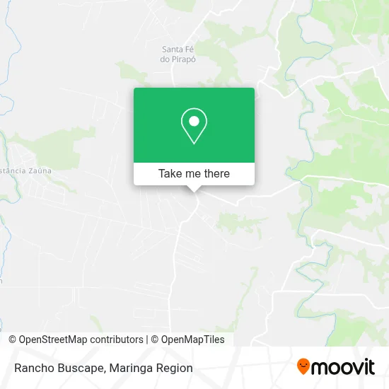 Rancho Buscape map