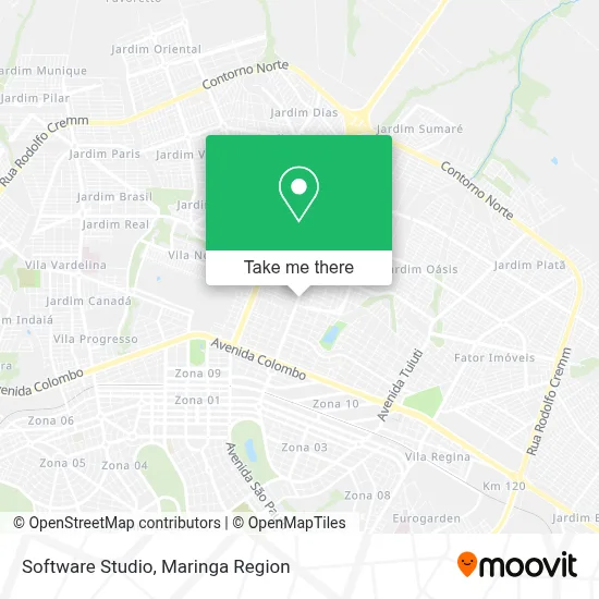 Studio Software map