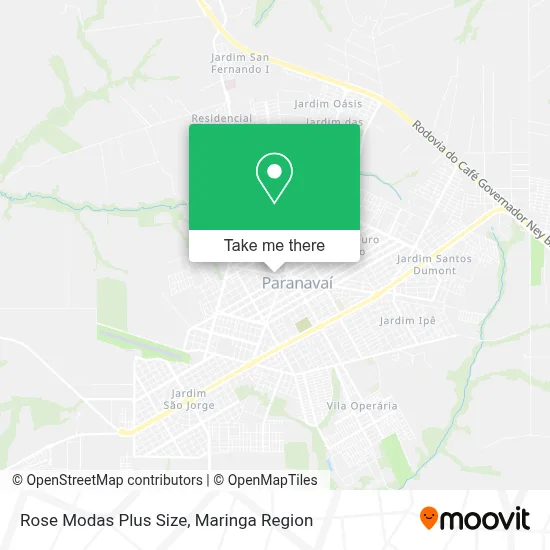 Rose Modas Plus Size map