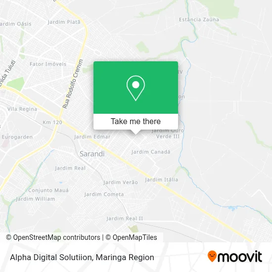 Alpha Digital Solutiion map