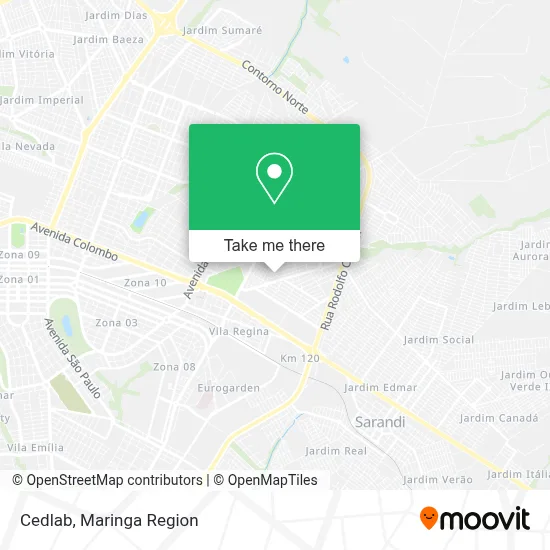 Cedlab map