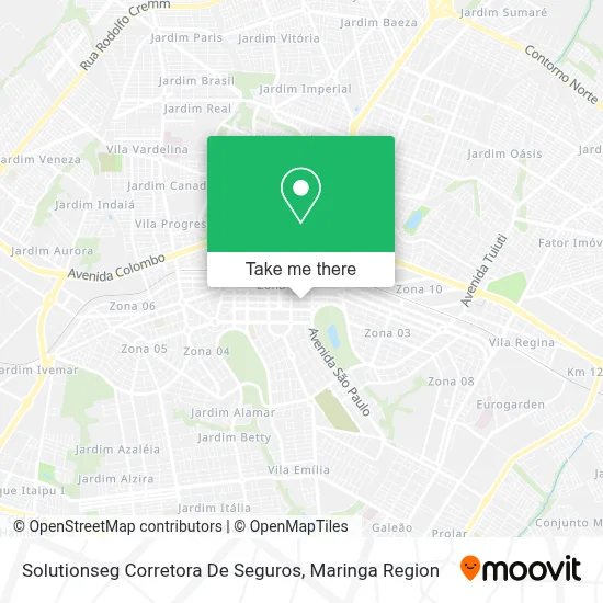 Solutionseg Corretora De Seguros map
