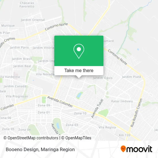 Booeno Design map