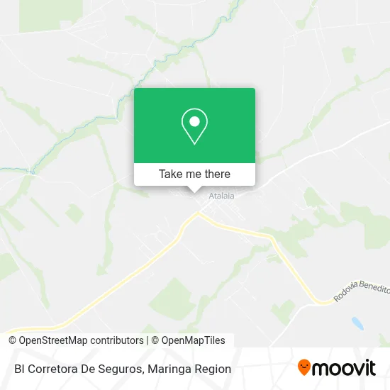 Bl Corretora De Seguros map