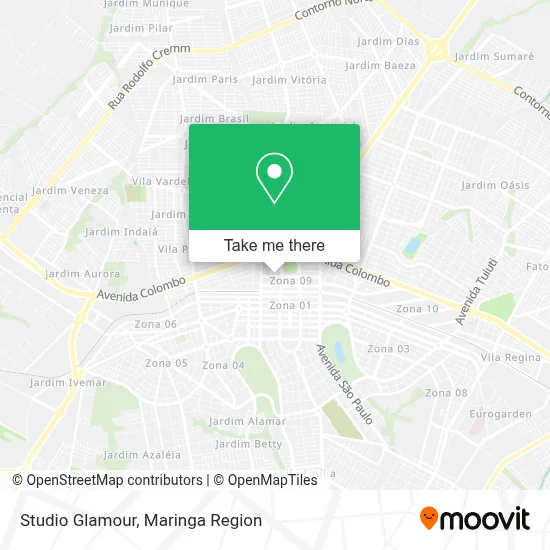 Studio Glamour map