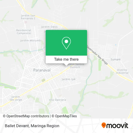 Ballet Devant map