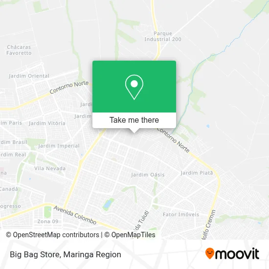 Big Bag Store map