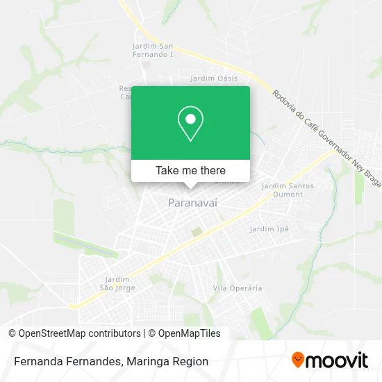 Fernanda Fernandes map