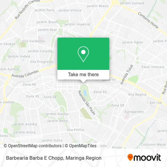 Barbearia Barba E Chopp map