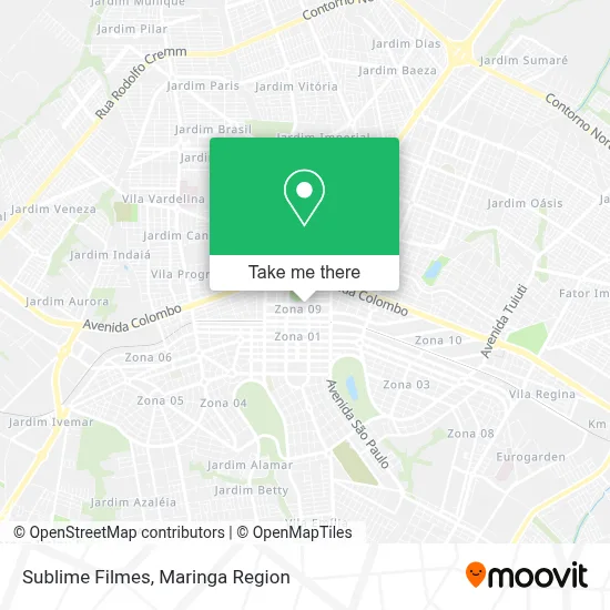 Sublime Filmes map