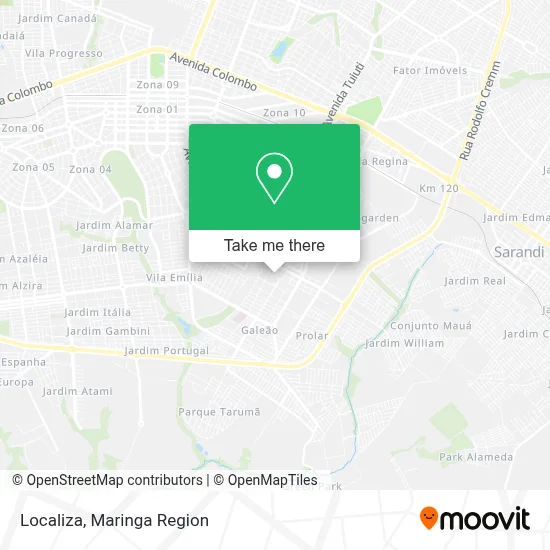 Localiza map