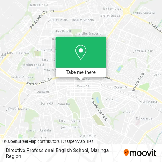 Directive Professional English School map