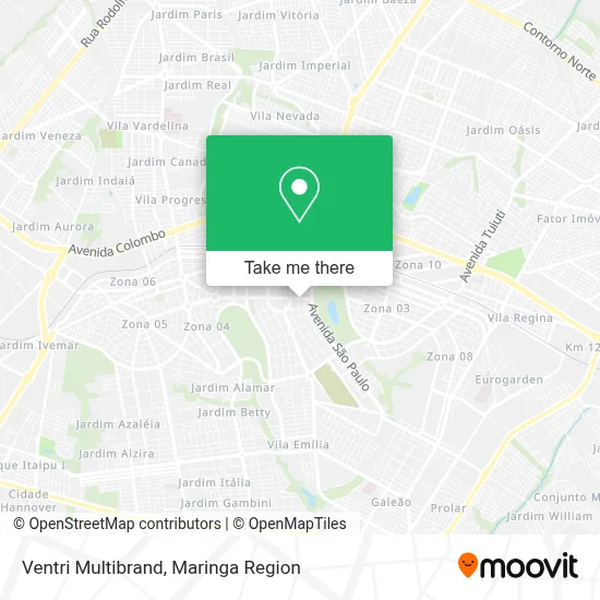 Ventri Multibrand map