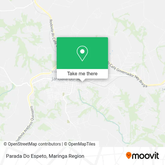Parada Do Espeto map