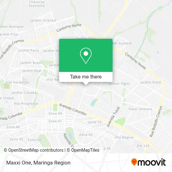 Maxxi One map