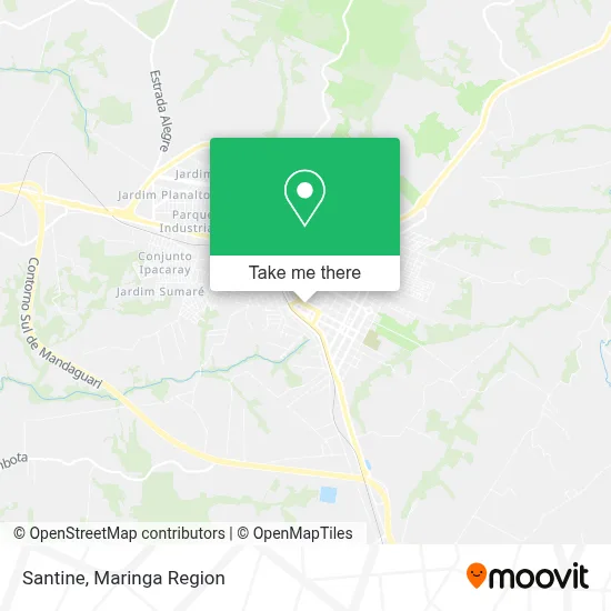 Santine map
