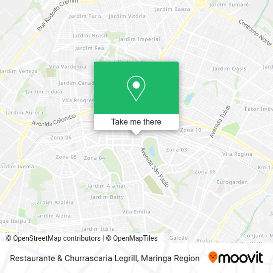 Restaurante & Churrascaria Legrill map