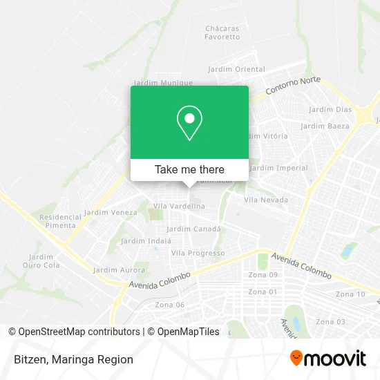 Bitzen map
