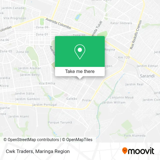 Cwk Traders map