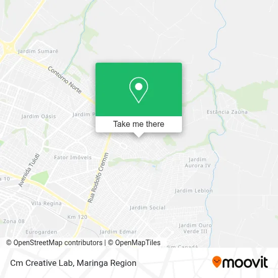 Cm Creative Lab map