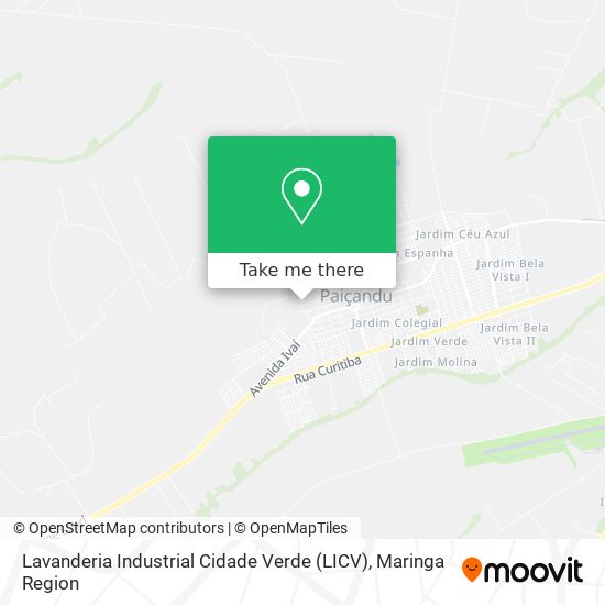 Lavanderia Industrial Cidade Verde (LICV) map