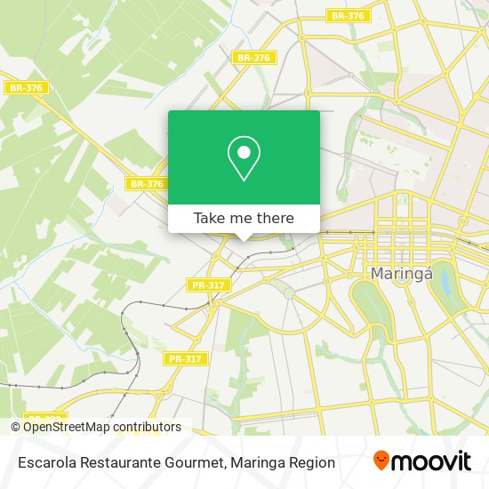 Mapa Escarola Restaurante Gourmet
