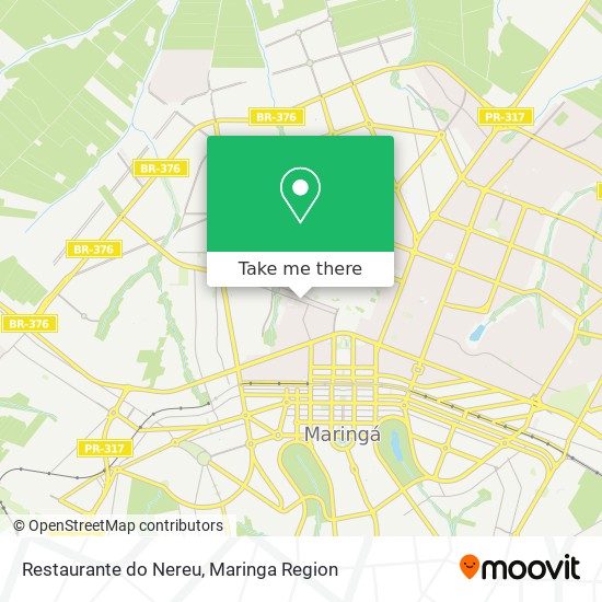 Mapa Restaurante do Nereu