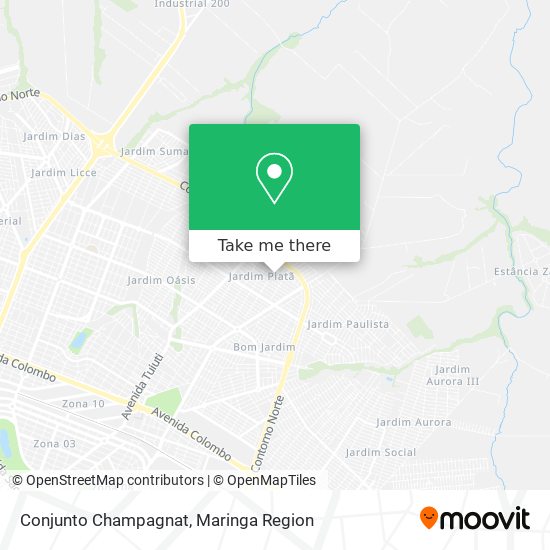 Conjunto Champagnat map