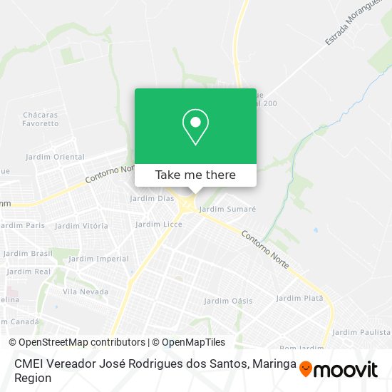 CMEI Vereador José Rodrigues dos Santos map