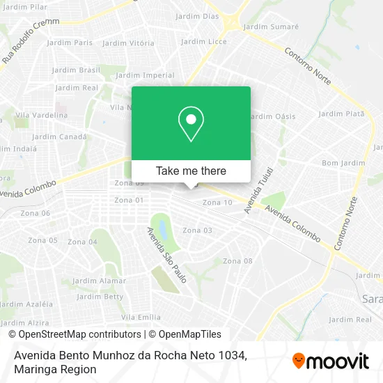 Avenida Bento Munhoz da Rocha Neto 1034 map