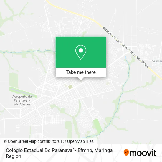 Colégio Estadual De Paranavaí - Efmnp map