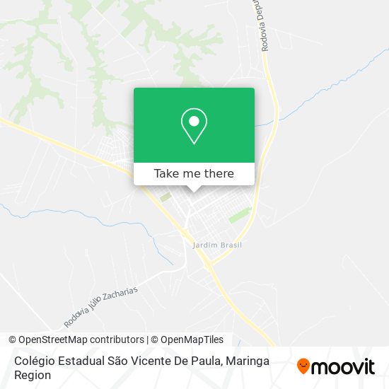 Colégio Estadual São Vicente De Paula map