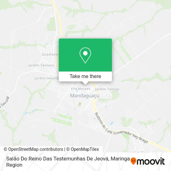 Salão Do Reino Das Testemunhas De Jeová map