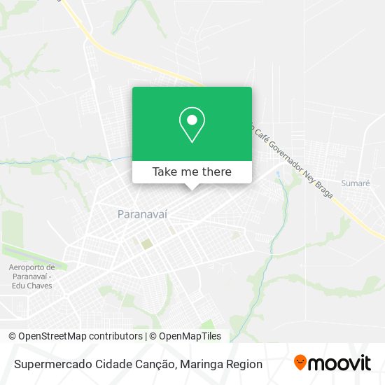 Supermercado Cidade Canção map